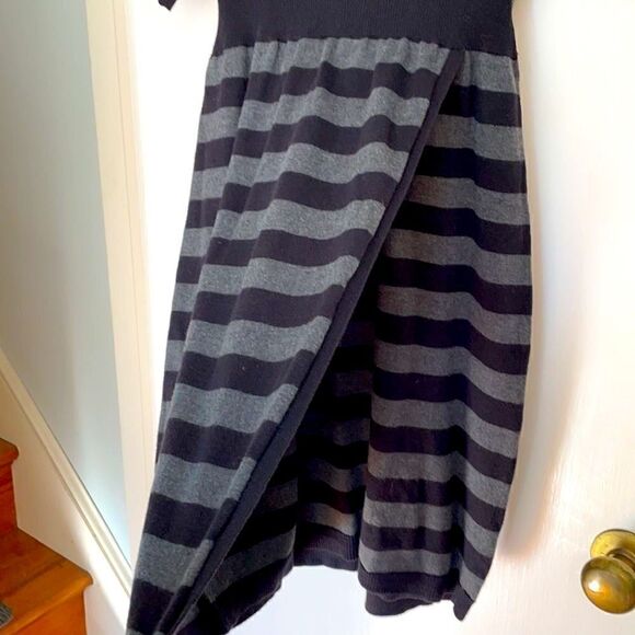 a.n.a. Striped faux wrap dress with ties size S - Picture 6 of 10